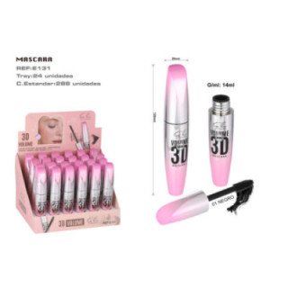 E131-01 : MASCARA 3D VOLUME WATEPROOF 24/U 288/U