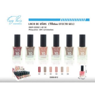 D058-B12 : LACA DE UÑAS ALTO BRILLO 10D 24/U 288/C