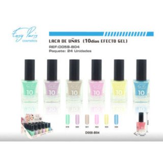 D058-B04 : LACA DE UÑAS ALTO BRILLO 10D 24/U 288/C