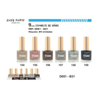 D051-B31 : LACA DE UÑAS 9 DIAS 24/U 288/U
