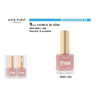 D051-125 : LACA DE UÑAS 9 DIAS 6/U 144/U