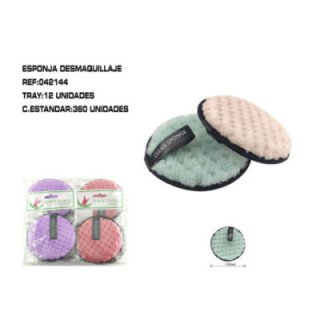 042144 : DISCOS DESMAQUILLAJE 11CM 12/U 360/C