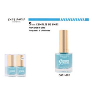 D051-092 : LACA DE UÑAS 9 DIAS 6/U 144/U
