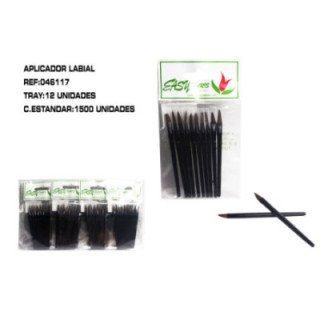 046117 : APLICADOR P.LABIOS DESECHABLE 12/U