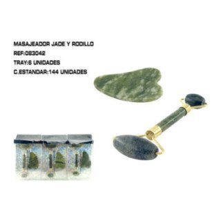 083042 : SET 2 PIEDRAS MASAJE FACIAL 6/U 144/C