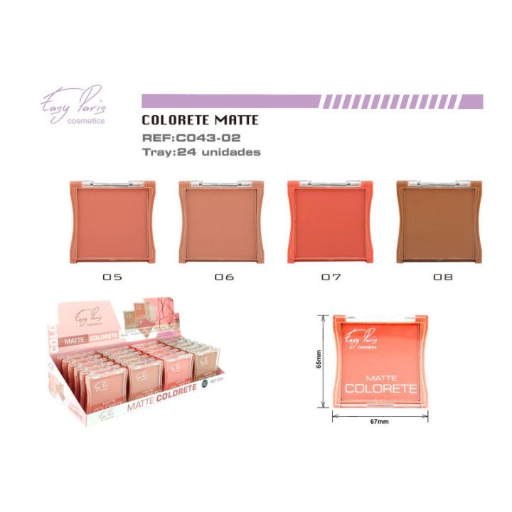C043-02 : COLORETE MATTE 24/U 288/U