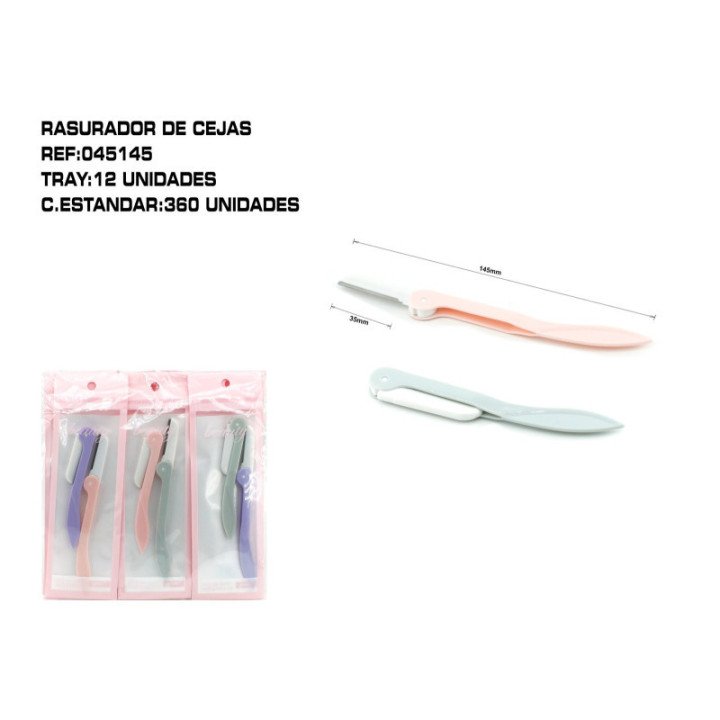 045145 : 2 RASURADOR DE CEJAS 360/U
