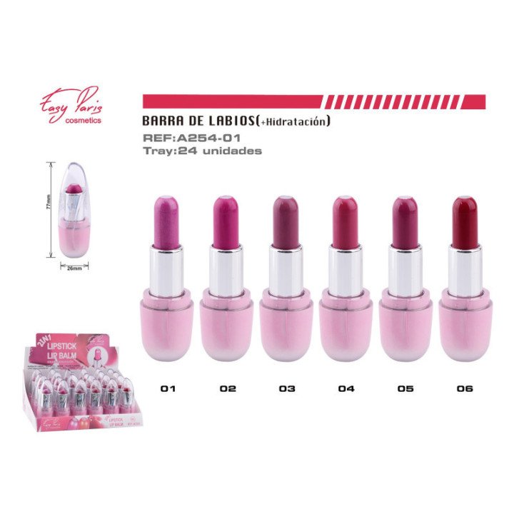 A254-01 : B. DE LABIOS +HIDRATACION 288/C