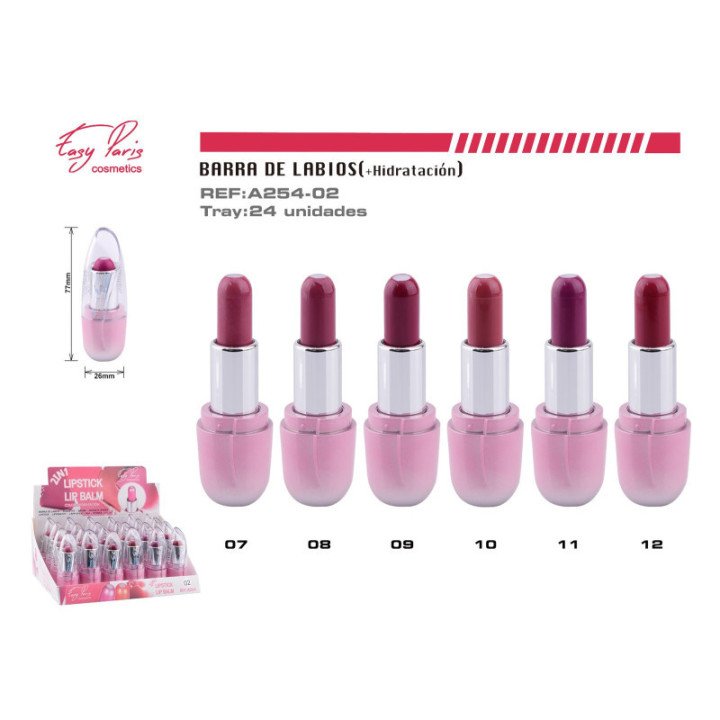 A254-02 : B. DE LABIOS +HIDRATACION 288/C