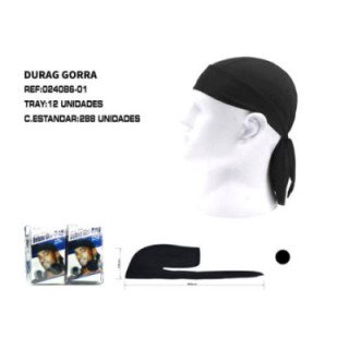 024086-01 : DURAGS PARA HOMBRES Y MUJERES NEGRO 288/C