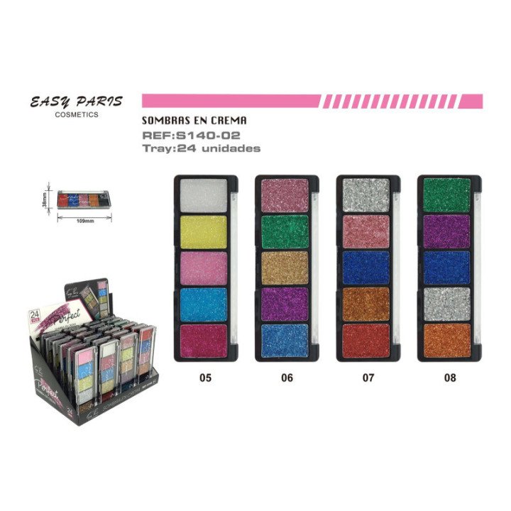 S140-02 : S.CREMA 5 COLORS 24/U 288/C