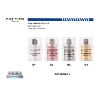 I003-01 : ILUMINADOR EN POLVO 12/U 288/U
