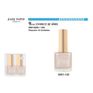 D051-130 : LACA DE UÑAS 9 DIAS PINK PERLA 144/U