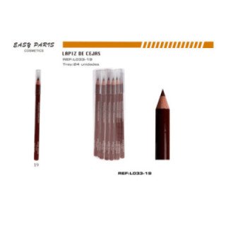 L033-19 : LAPIZ DE CEJAS MARRON BURDEO OSCUR MINA DURA 288/U