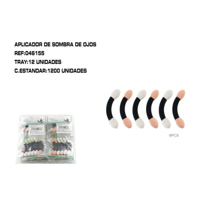 046155 : APLICADOR DE S.DE OJOS CURVADO 12/U 1200/C