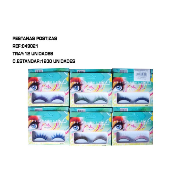 049021 : PESTAÑA POSTIZAS COLOR 12/P 1344/C