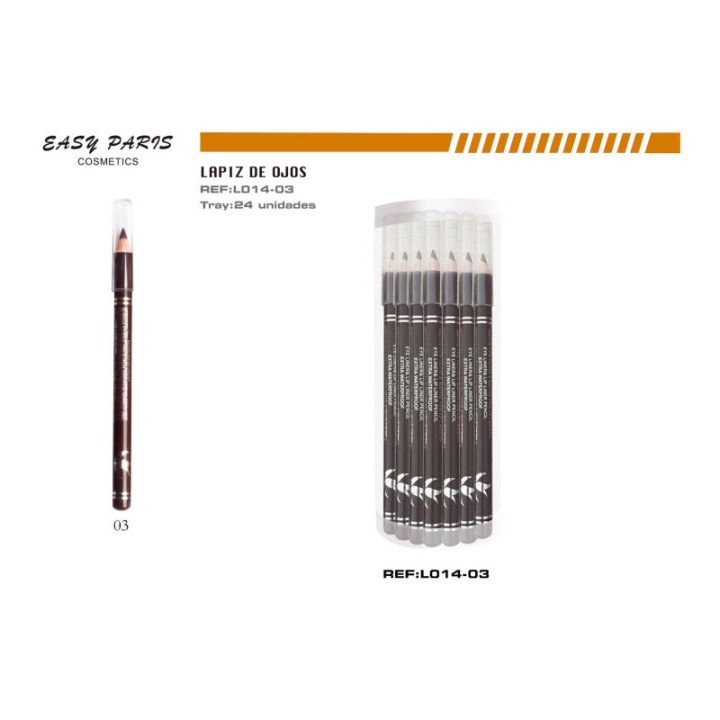 L014-03 : LAPIZ MADERA MARRON CHOCOLATE 288/U