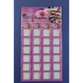 041099 : PEGATINA DE UÑAS 24/U