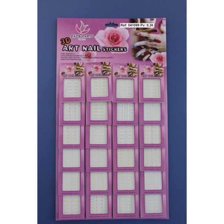 041099 : PEGATINA DE UÑAS 24/U