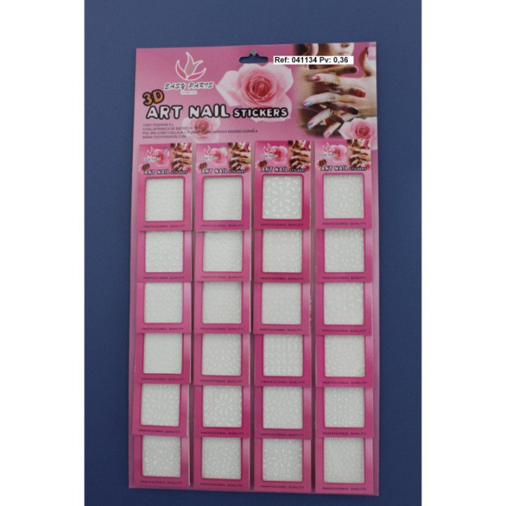 041134 : PEGATINA DE UÑAS 24/U