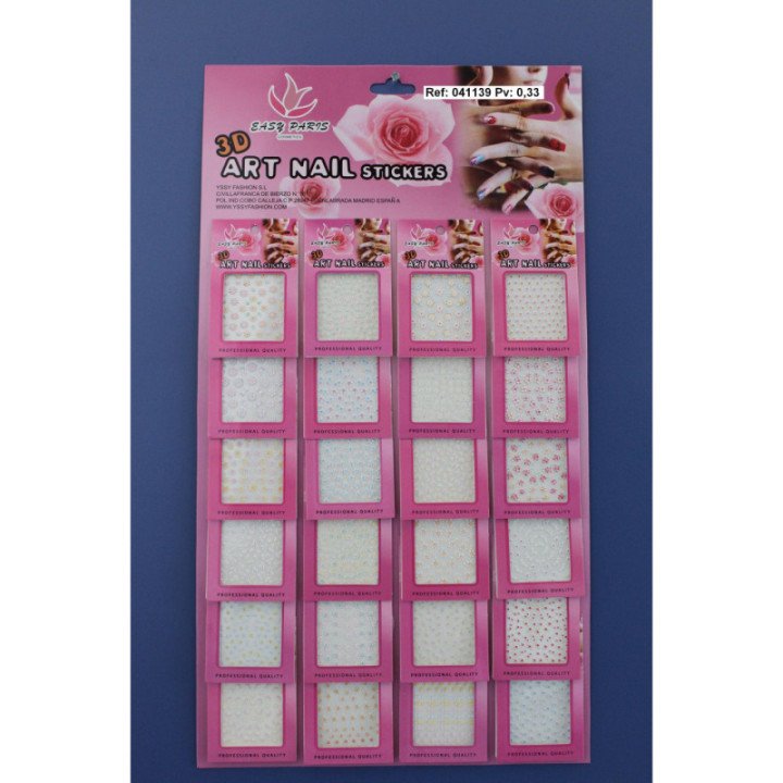 041139 : PEGATINA DE UÑAS 24/U