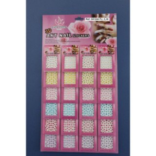 041244 : PEGATINAS DE UÑAS 24/U