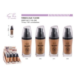 M115-02 : MAQUILLAJE FLUIDO+VIT E 144/U