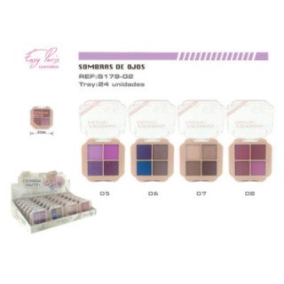 S179-02 : S.DE OJOS 4 COLORES 24/U 288/U