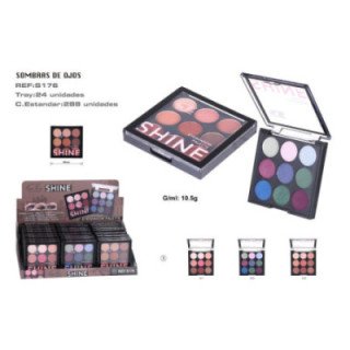 S176-01 : PALETA SOMBRAS 192/C 24U