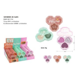 S174-01 : PALETA SOMBRAS 24/U 288/C