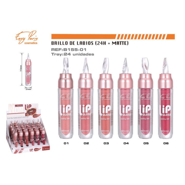 B155-01 : LIP GLOSS 24H 24/U 288/C