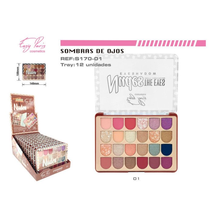 S170-01 : PALETA DE S. DE OJOS 144/C