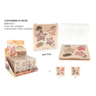 I011-01 : ILUMINADOR STAR BAKED POWER 12/U 144/U
