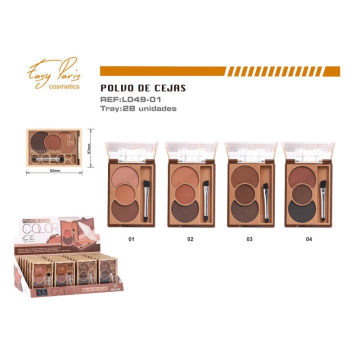 L049-01 : POLVO DE CEJAS 24/U 288/C