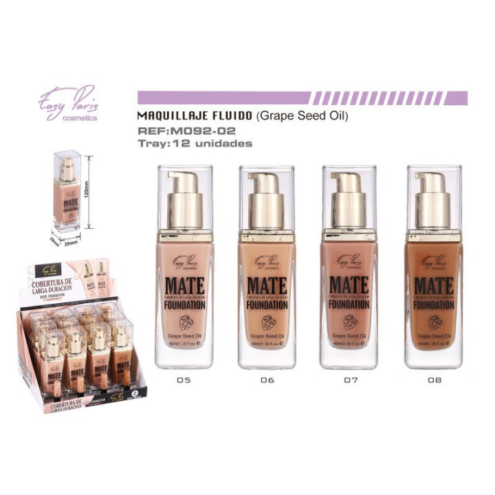 M092-02 : MAQ.FLUIDO C/GRAPESEED OIL 12/U 144/C