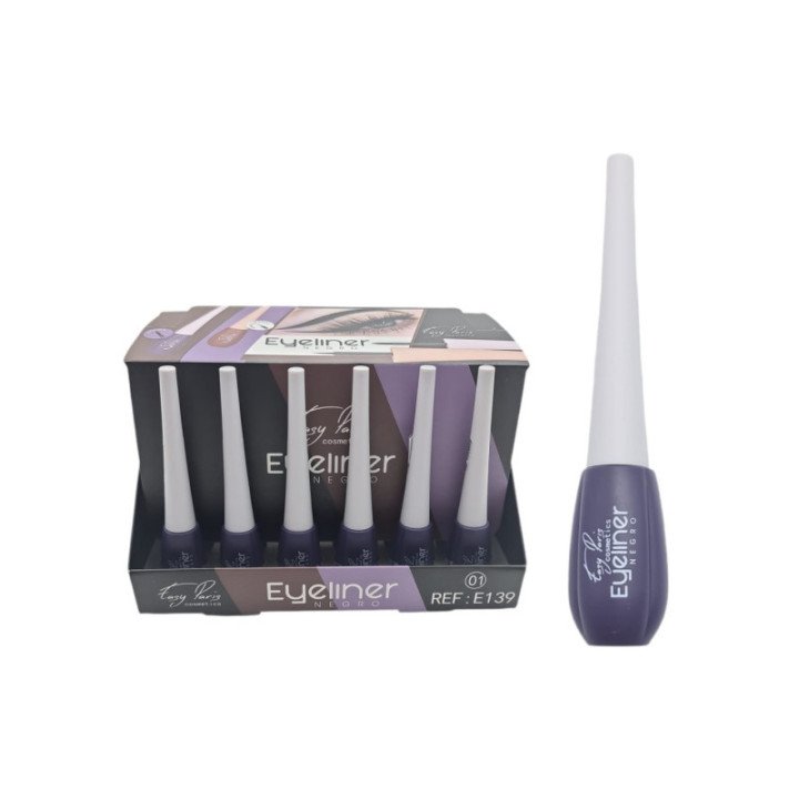 E139-01 : EYELINER LIQ.NEGRO PINCEL BLAND.24/U 288/C