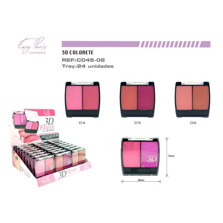 C045-02 : COLORETE DOBLE 24/U 288/C