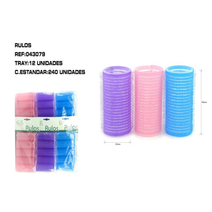 043079 : 5U RULOS 2.5CM NYLON 12/U 240/C