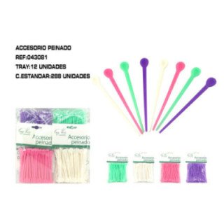 043081 : 50U PALILLOS PARA RULOS 12/U 288/C