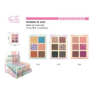 S143-02 : S.DE OJOS 6 COLORS 288/U