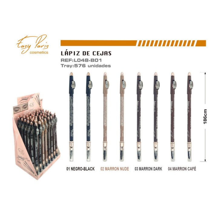 L048-B01 : EXP.LAPIZ DE CEJAS 48/U 576/C