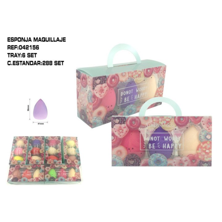042156 : PACK 3 ESPONJAS DE MAQ.6/P