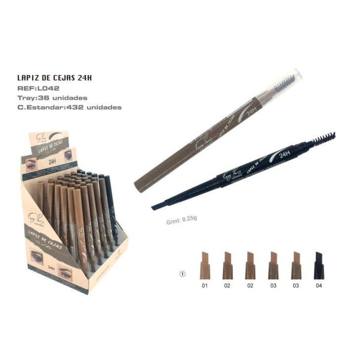 L042-01 : LAPIZ DE CEJAS AUTOMATIC 24H 36/U 432/C