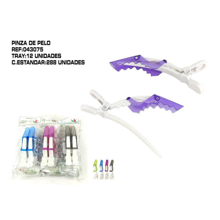 043075 : PINZA COCODRILO 2U 12/B 288/C