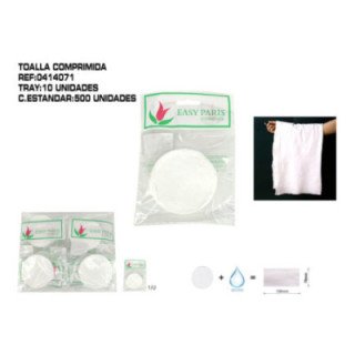 0414071 : TOALLA VIAJE 70*100CM 10/U