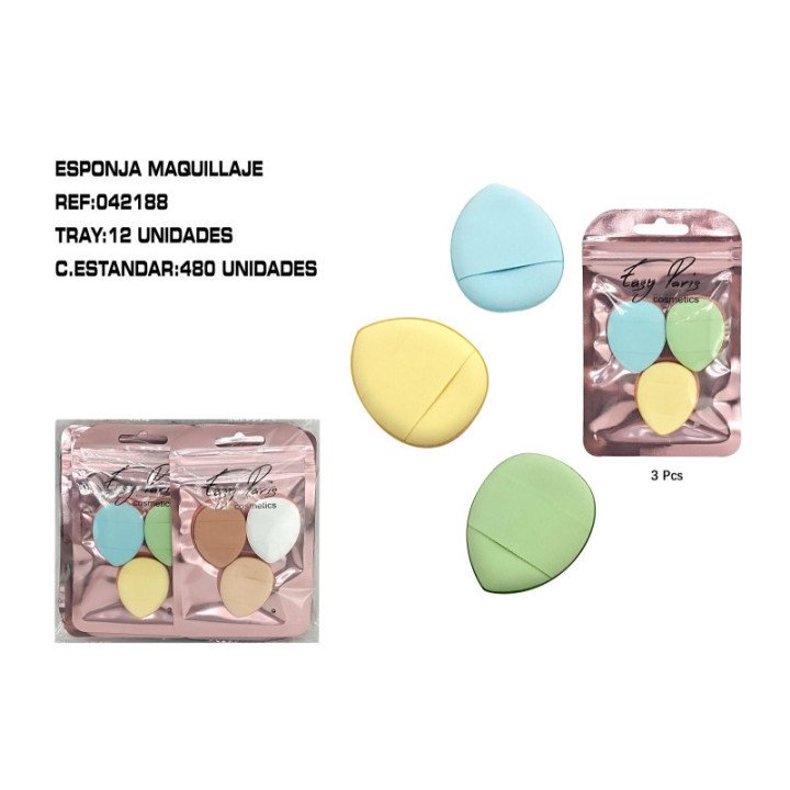 042188 : 3 MINIS BORLAS DE MAQ.LATEX 12/U