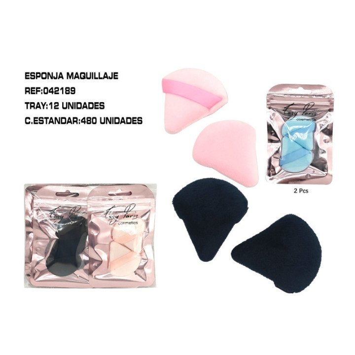 042189 : 2 BORLAS DE MAQ.ACABADO TERCIOPELO 12/U