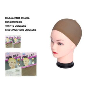 024078-02 : 2U REJILLAS CASTAÑO PARA PELUCA 288/C