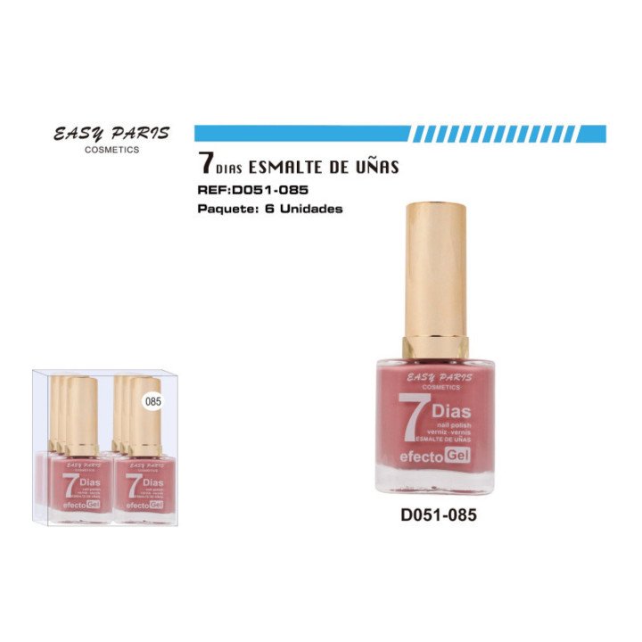 D051-085 : LACA DE UÑAS 9 DIAS 6/U 144/U