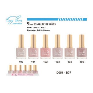 D051-B37 : LACA DE UÑAS 9 DIAS 288/U